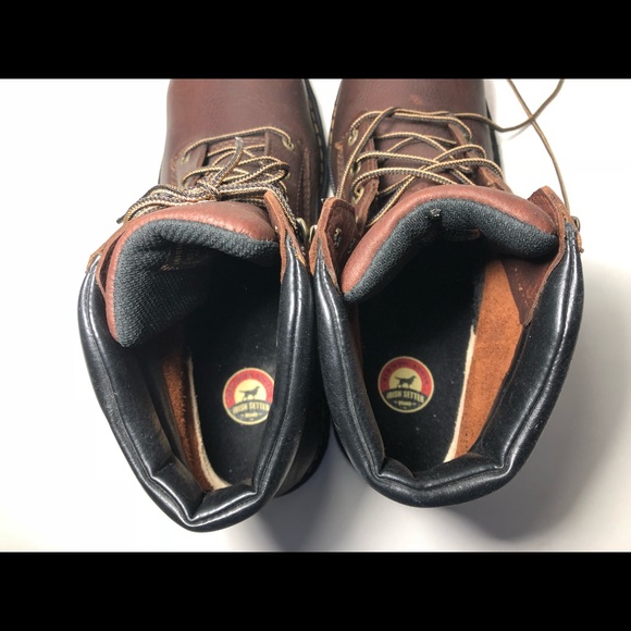 Red Wing Boots Steel Toe Irish Setter Sz 12 - Picture 7 of 8